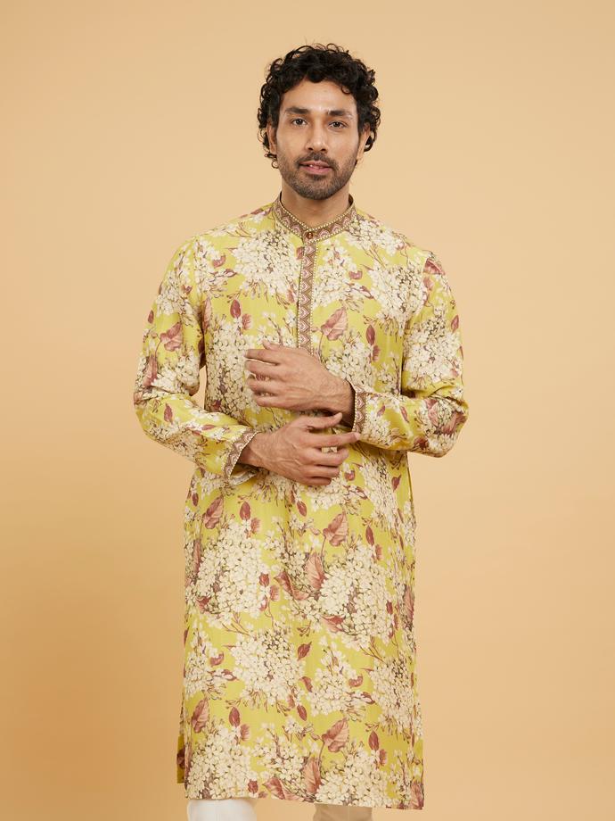 Twamev Men Sunset Exuberance Kurta Pajama