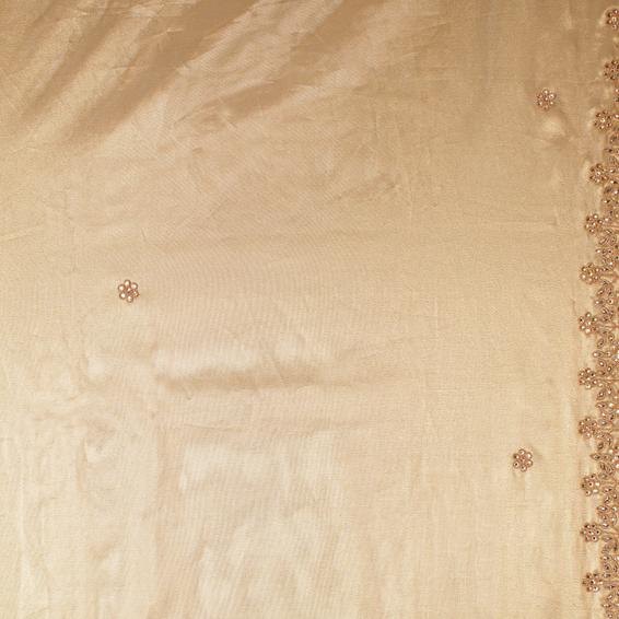 Twamev Women Radiant Gold Tissue Saree