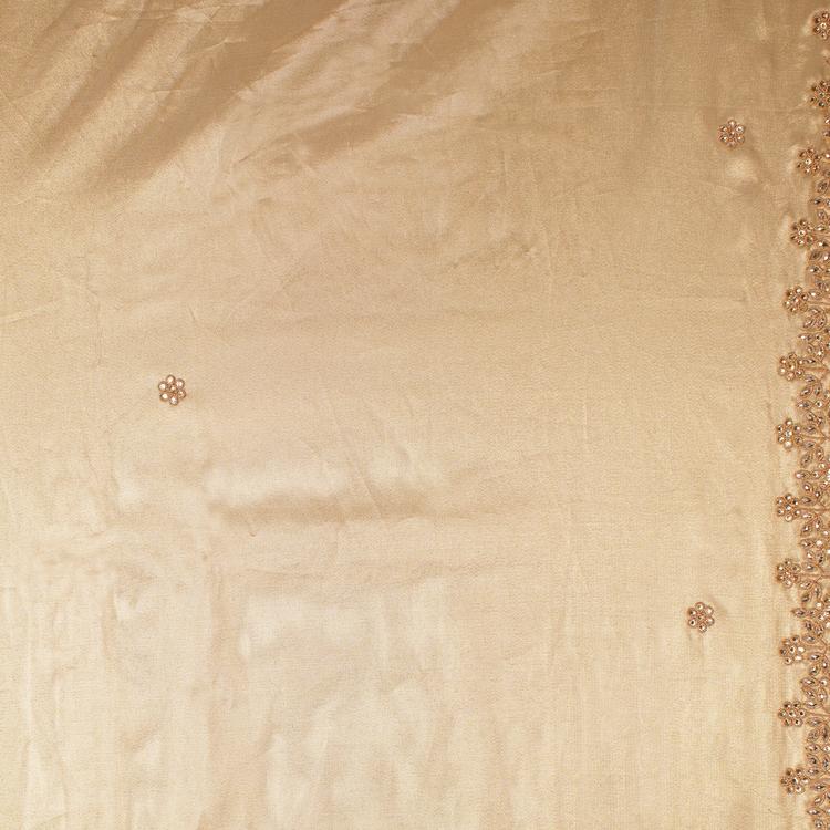 Twamev Women Radiant Gold Tissue Saree