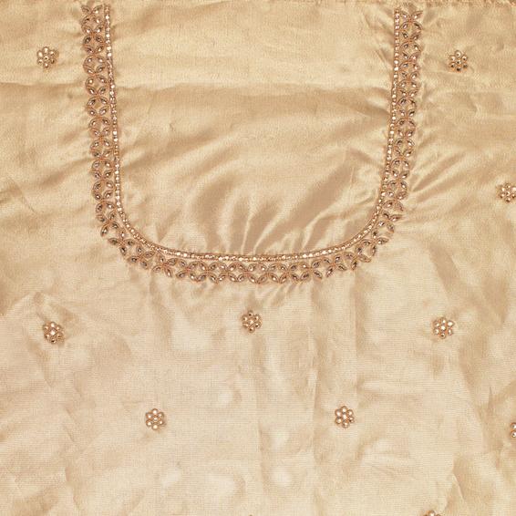 Twamev Women Radiant Gold Tissue Saree