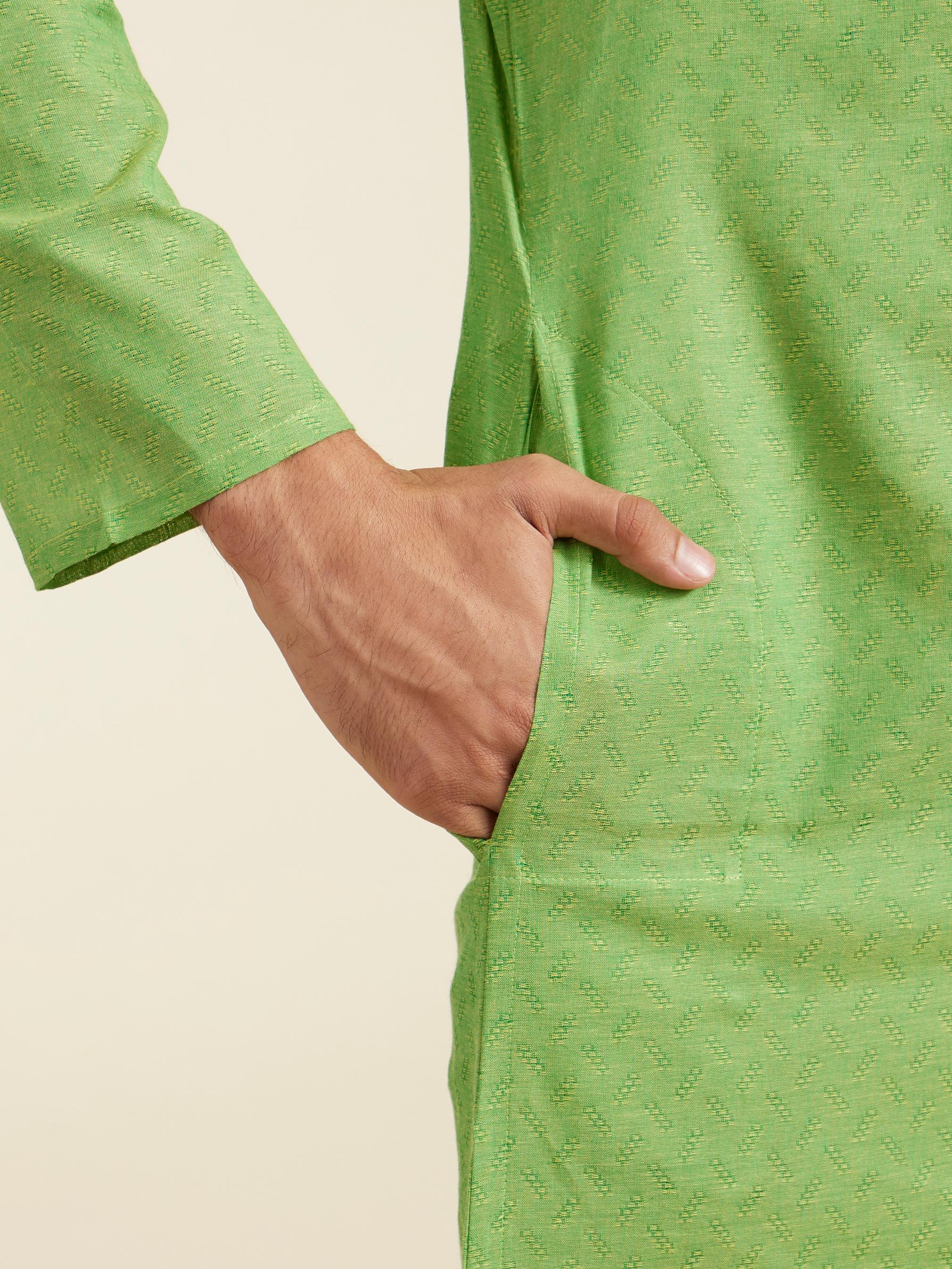 Diwas Men Emerald Radiance Kurta