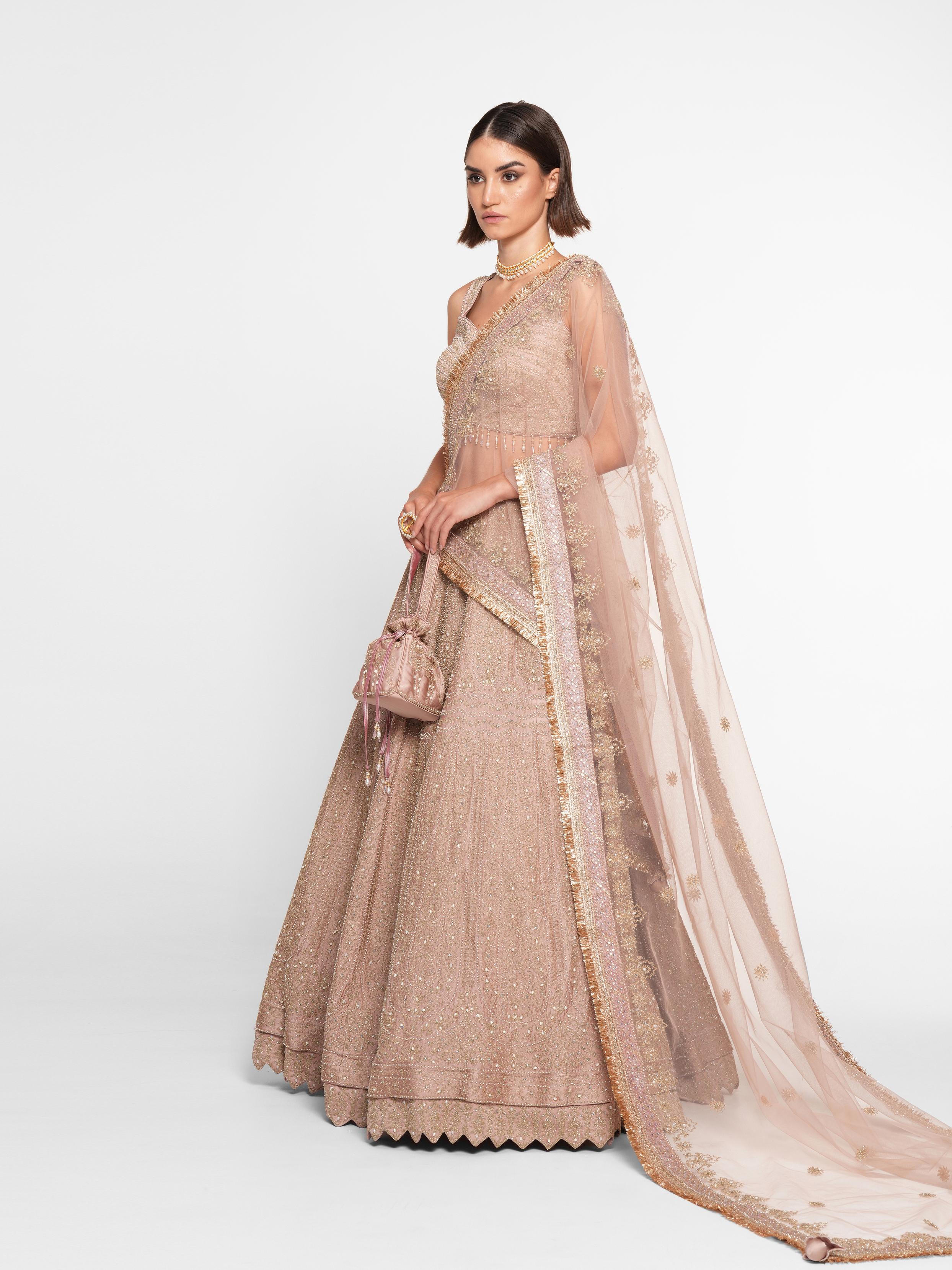 Twamev Women Royal Purple Art Silk Skirt Top with Lehenga
