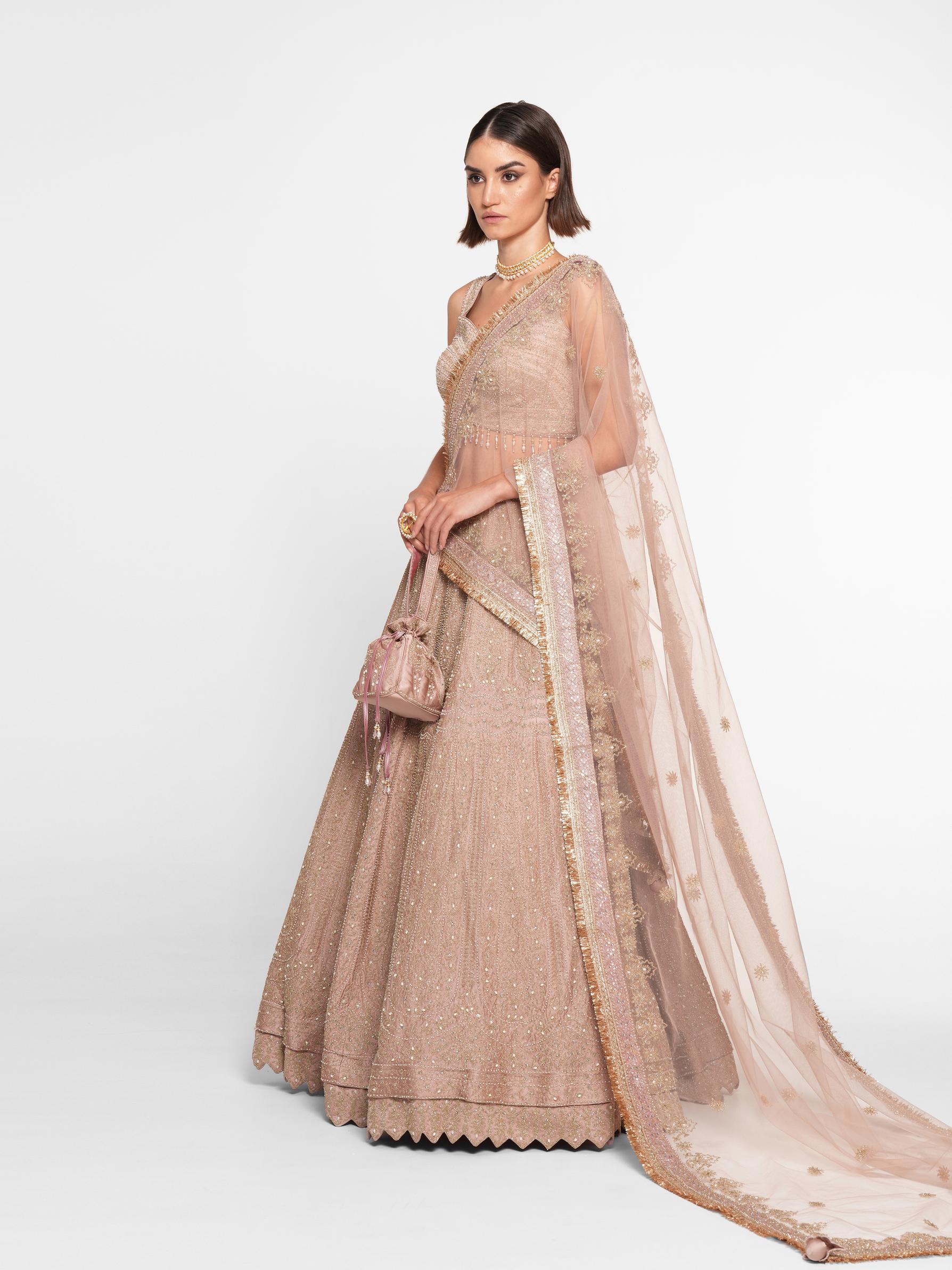 Twamev Women Royal Purple Art Silk Skirt Top with Lehenga