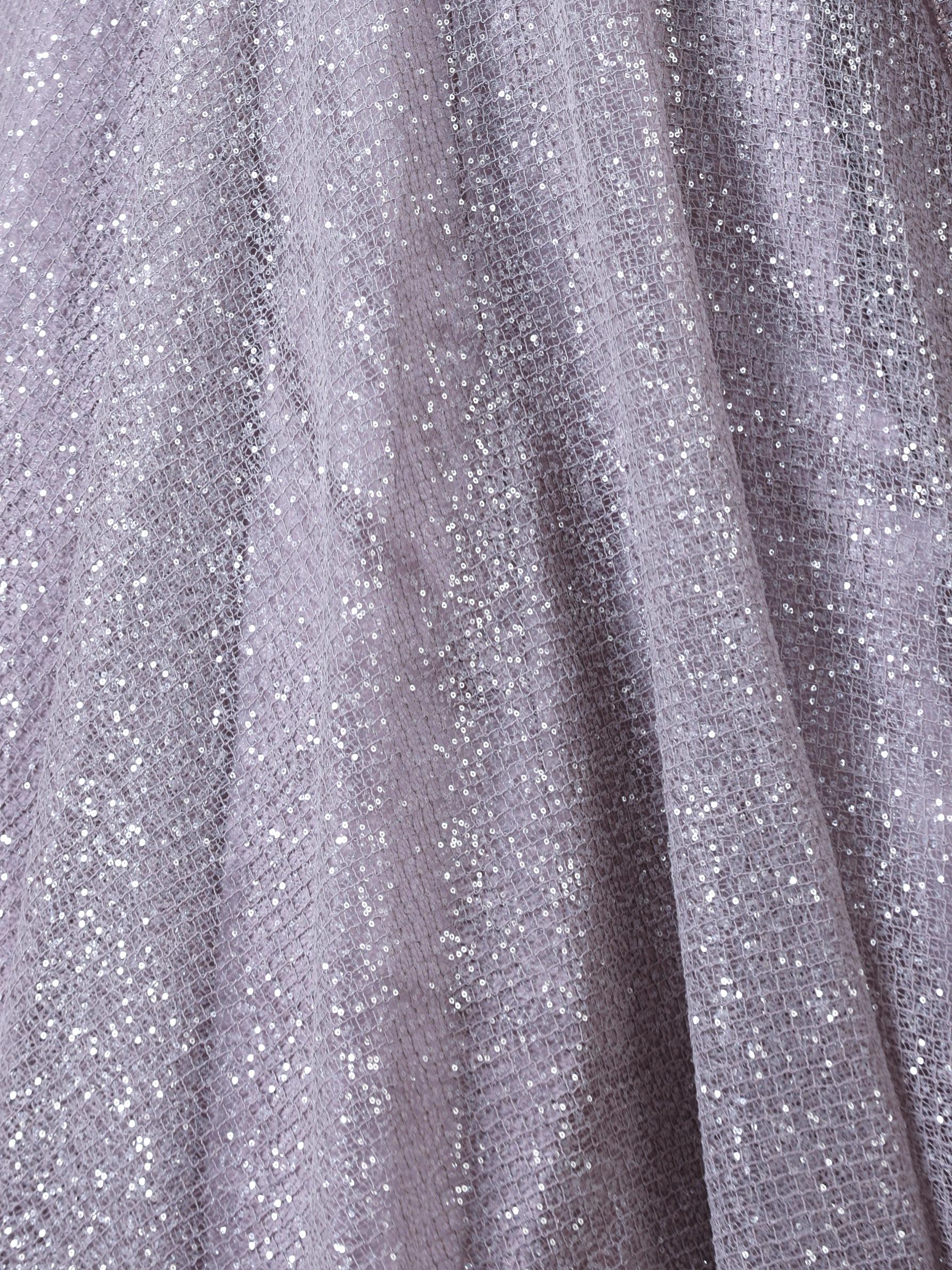 Twamev Women Twilight Charm in Light Purple Net Skirt Top Set