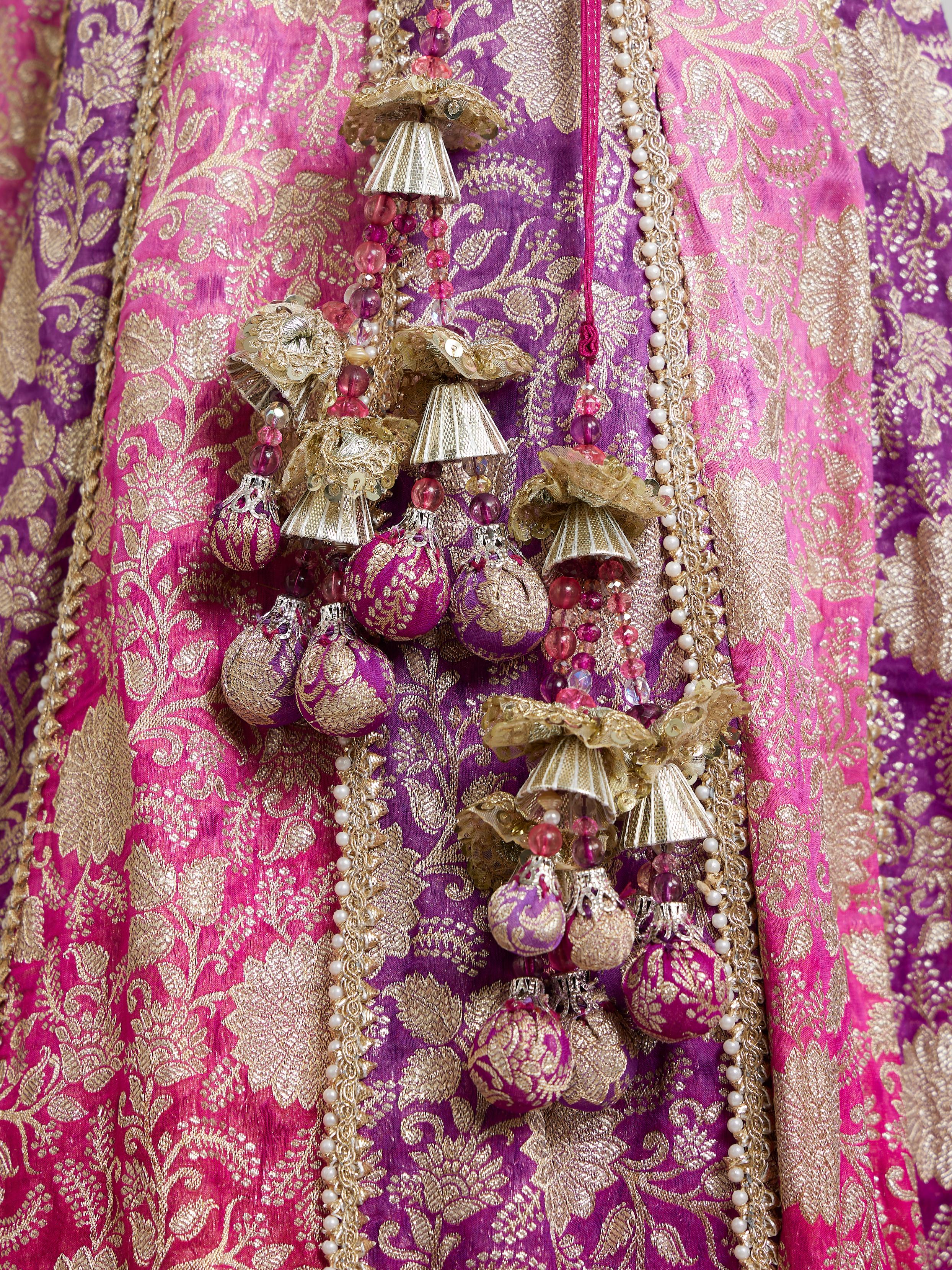Twamev Women Purple Majesty Lehenga
