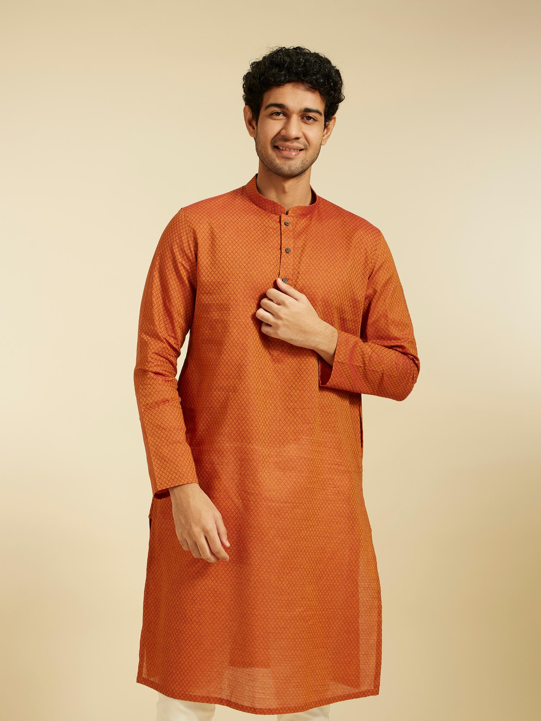 Diwas Men Rustic Radiance Cotton Kurta