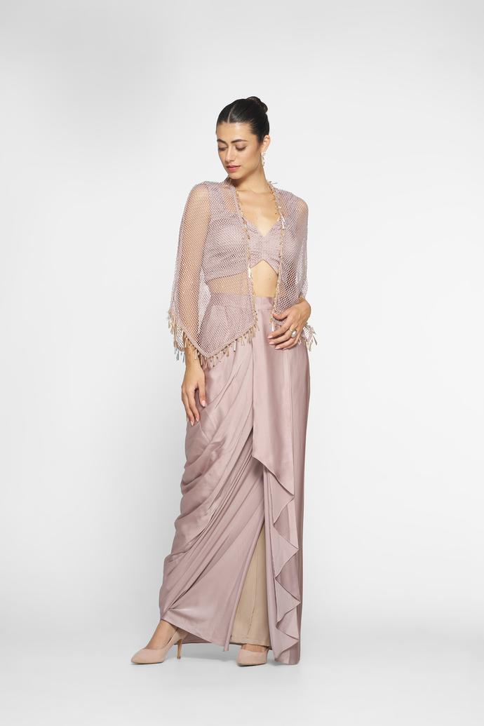 Twamev Women Fawn Sparkle Indo Western