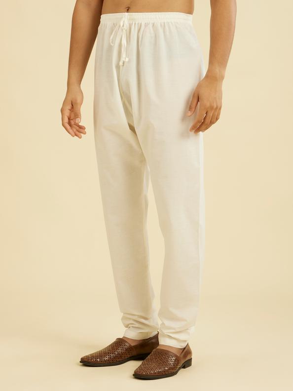 Diwas Men Cotton Classic Pajama Cream