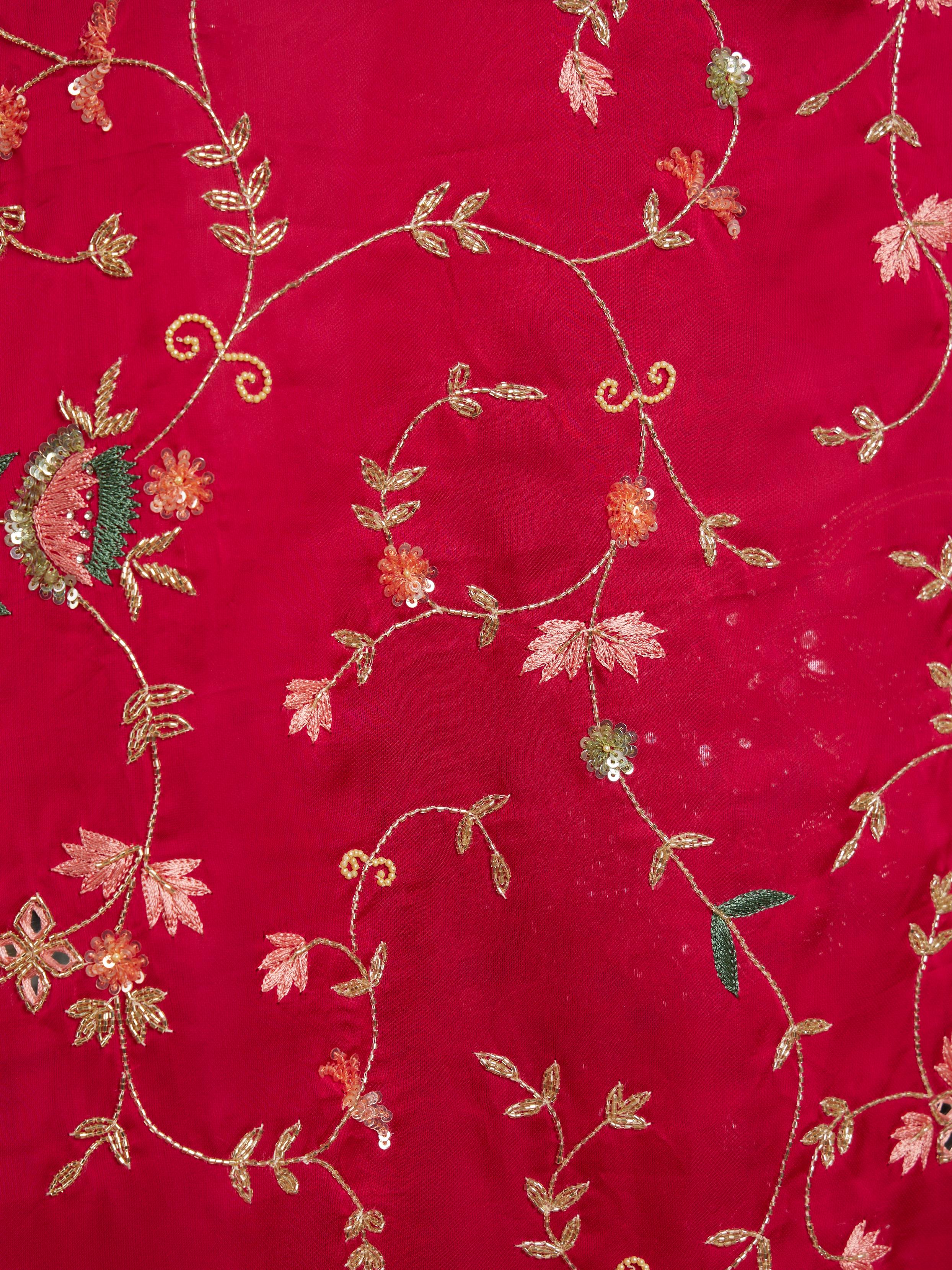 Twamev Women Ravishing Pink Muse Saree