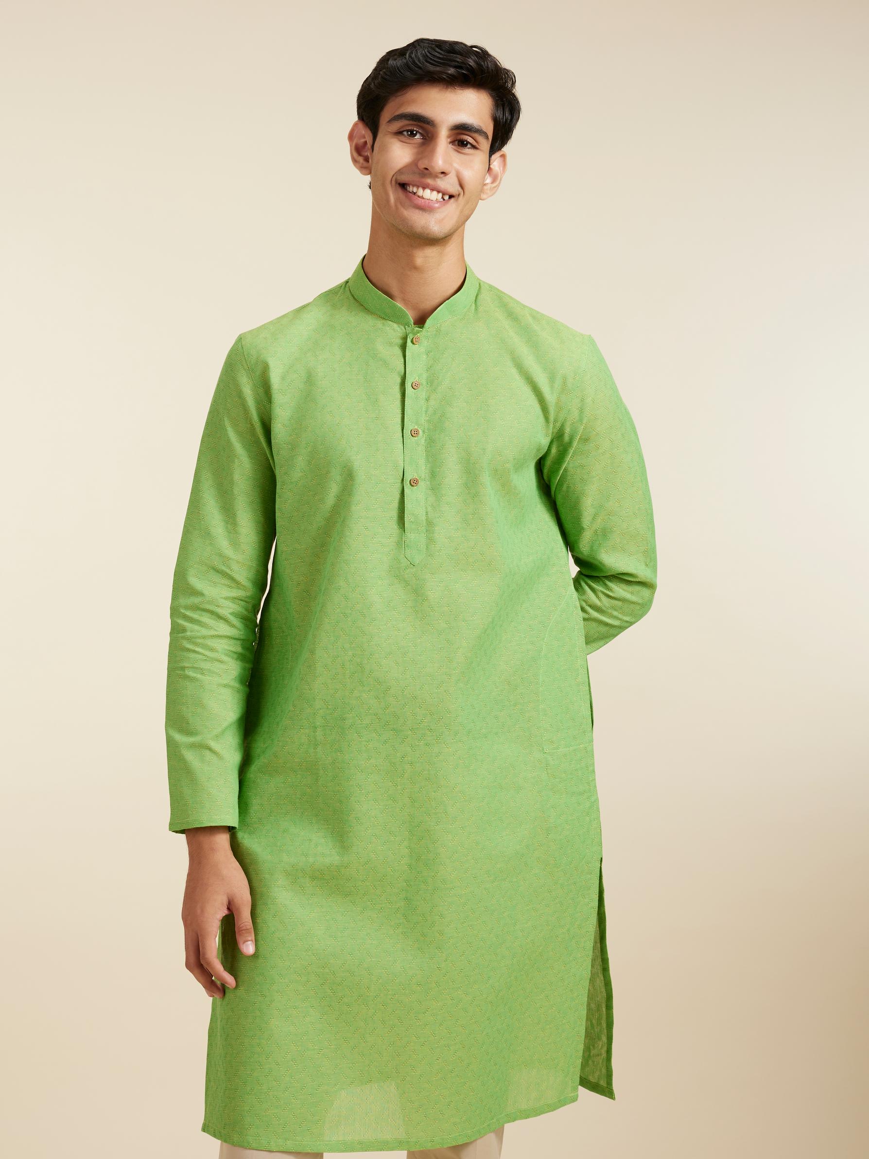 Diwas Men Emerald Radiance Kurta