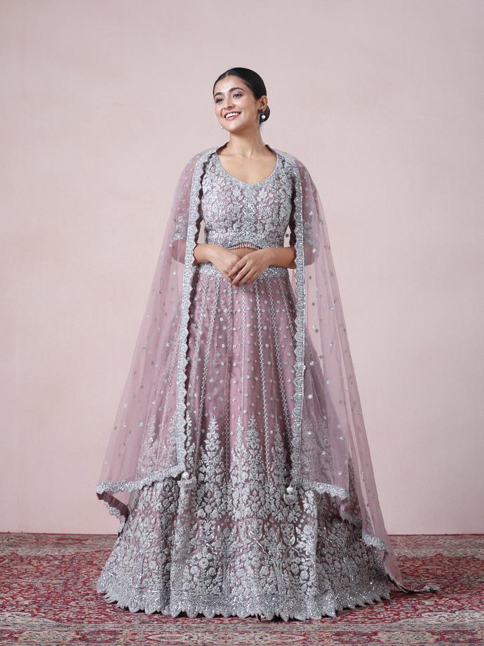 Twamev Women Regal Purple Dream Lehenga