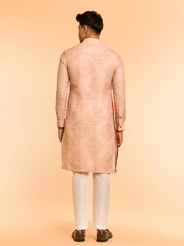 Diwas Men Beige Elegance Kurta