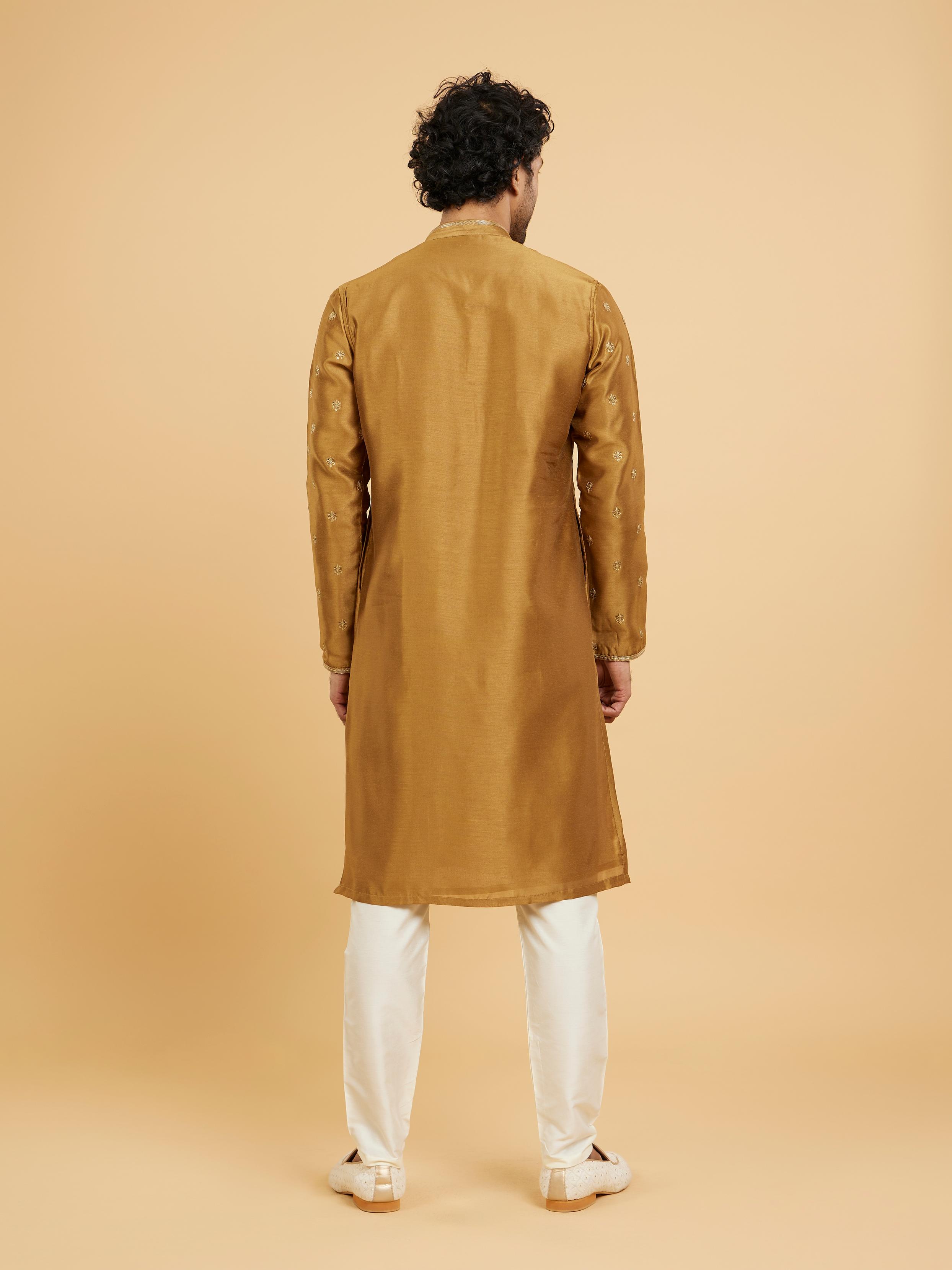 Twamev Men Emerald Elegance Kurta Pajama