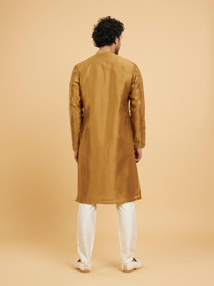 Twamev Men Emerald Elegance Kurta Pajama