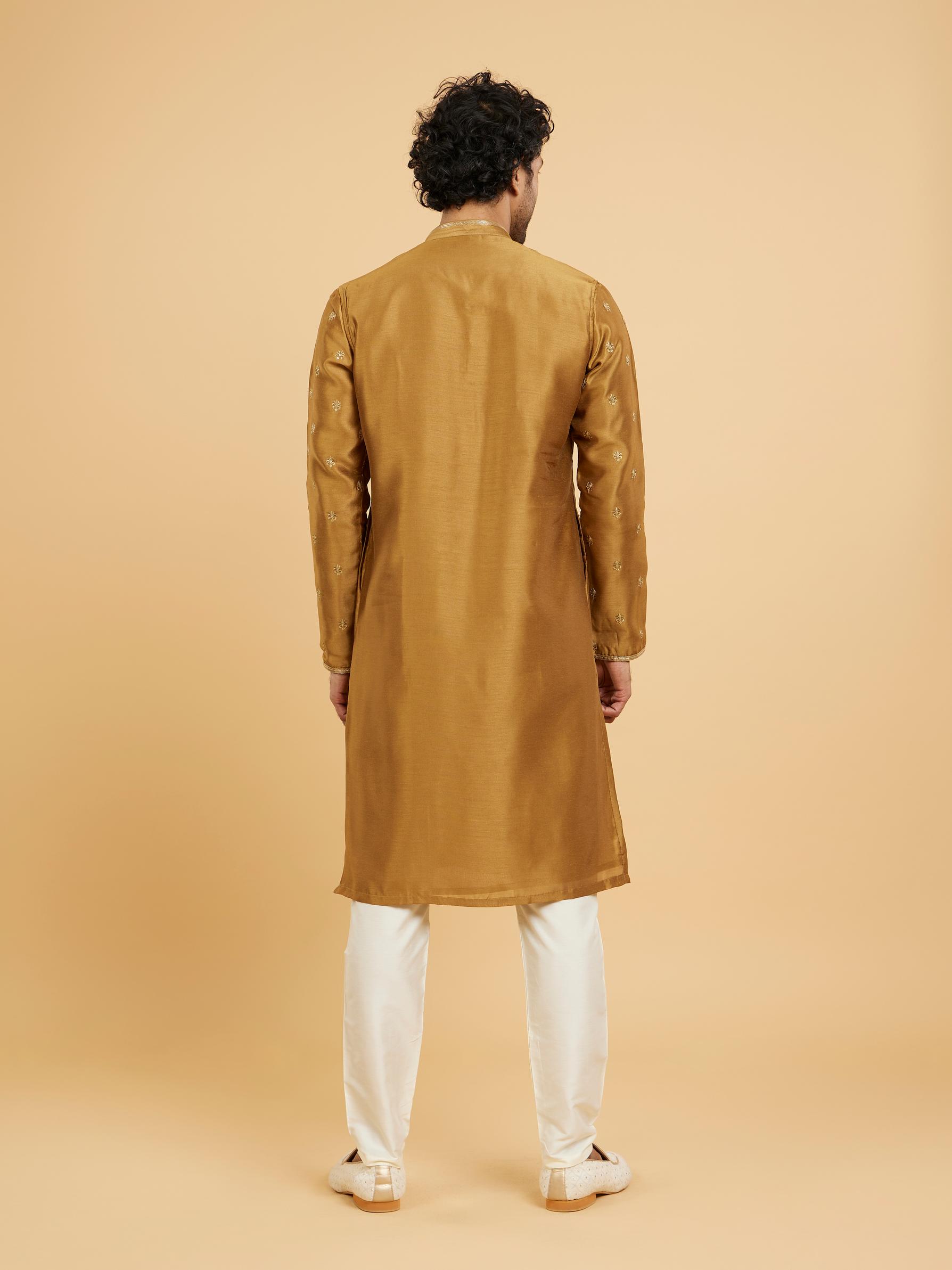 Twamev Men Emerald Elegance Kurta Pajama