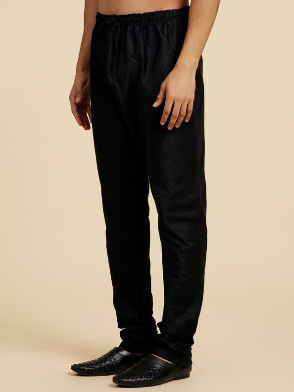 Diwas Men Ebony Black Pajama Pants