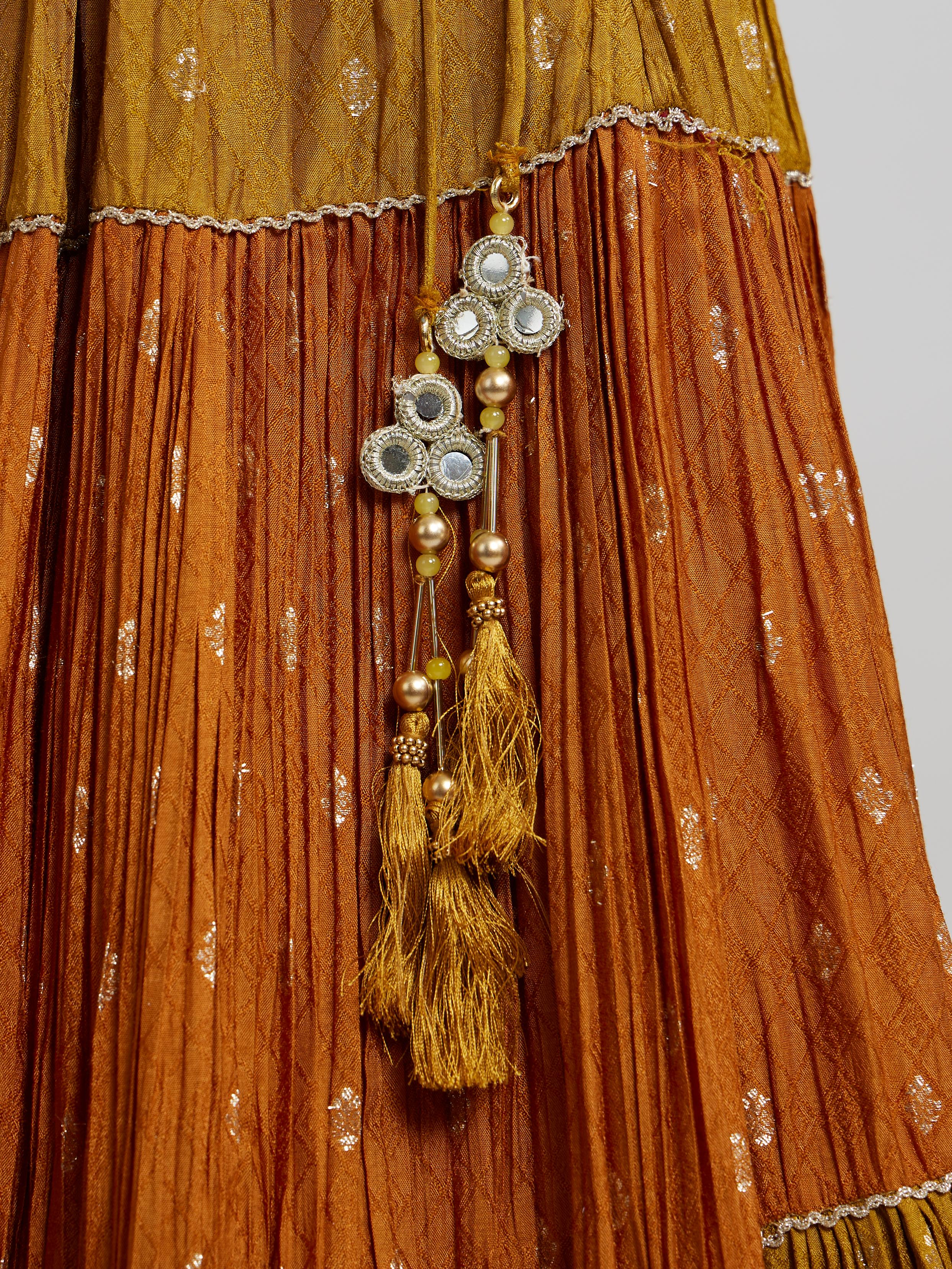 Twamev Women Emerald elegance Lehenga