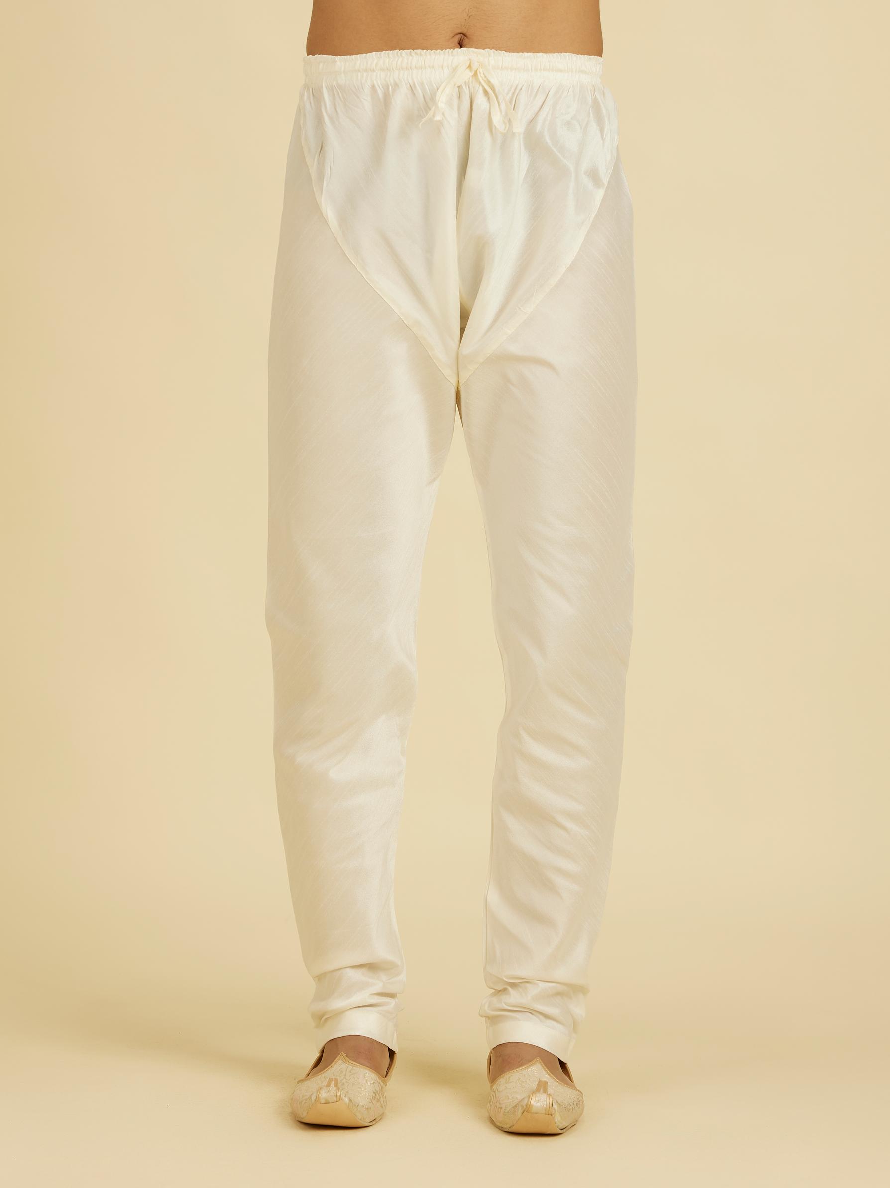 Diwas Men Warm White Elegance Pajama