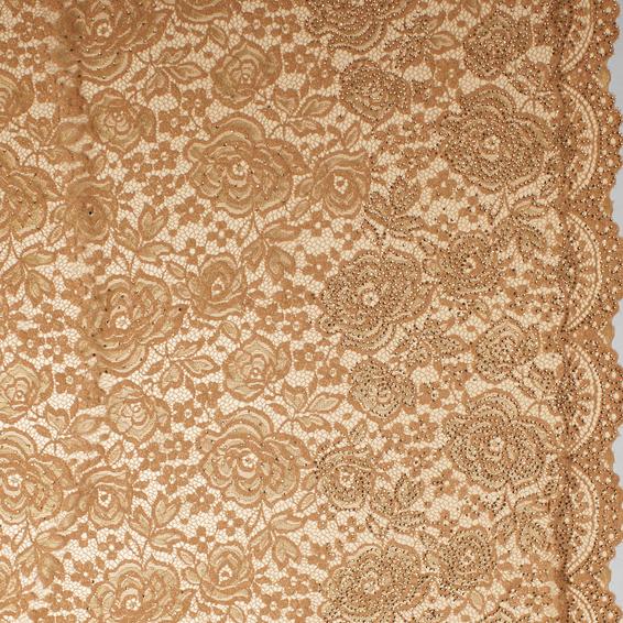 Twamev Women Beige Elegance Net Saree