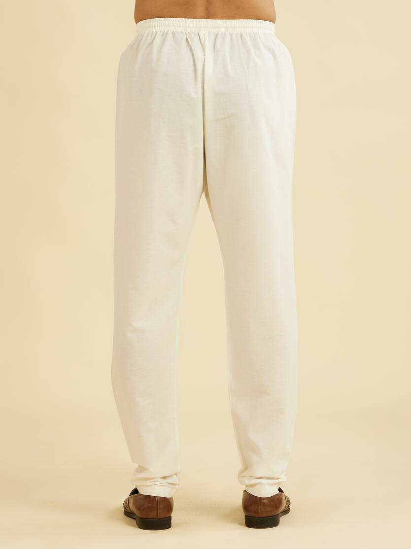 Diwas Men Cotton Classic Pajama Cream