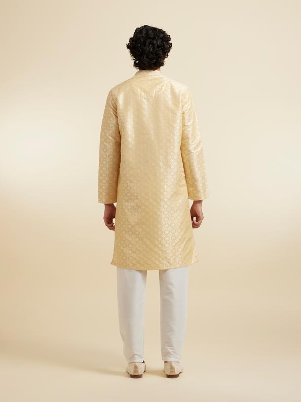 Diwas Men Regal Beige Majesty Kurta Pajama