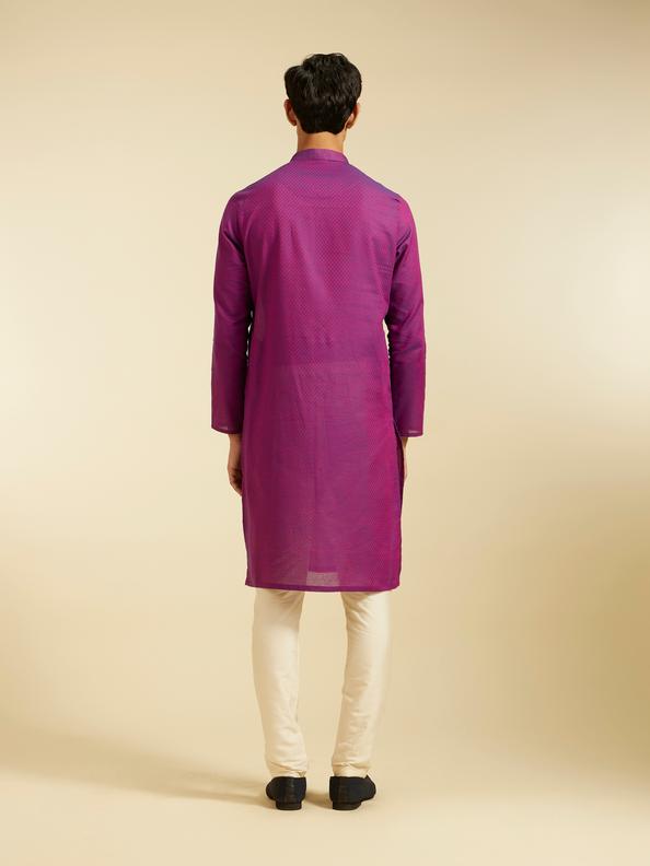 Diwas Men Purple Majesty Kurta