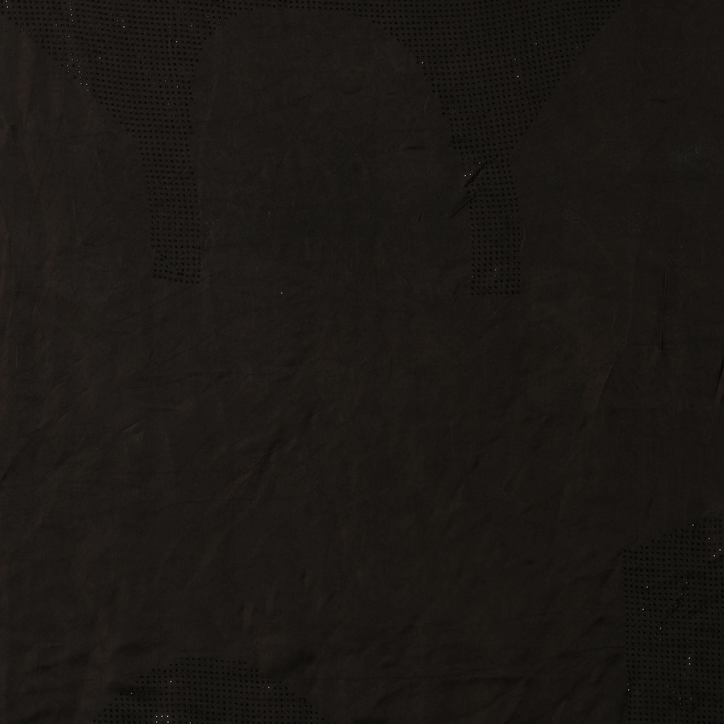 Twamev Women Black Night Elegance Organza Saree