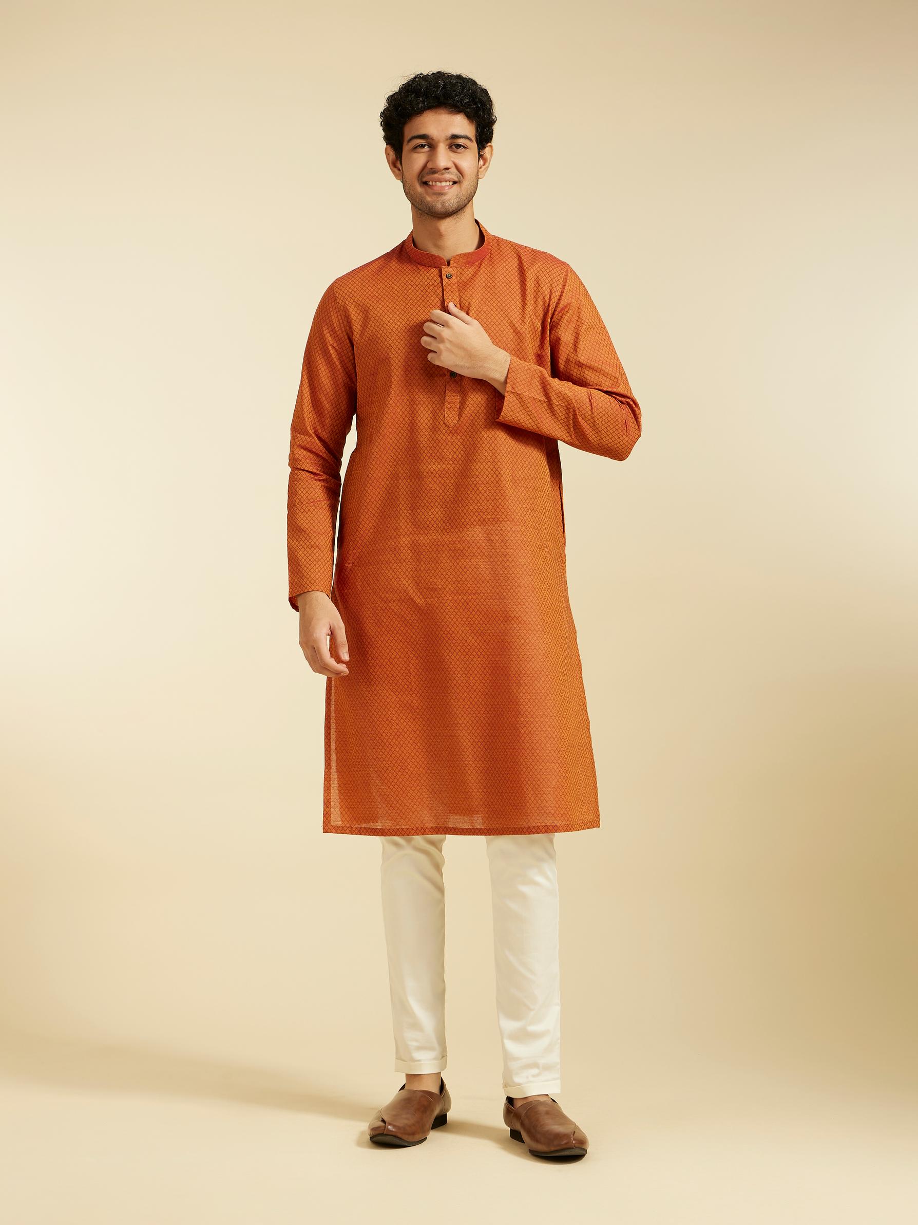 Diwas Men Rustic Radiance Cotton Kurta