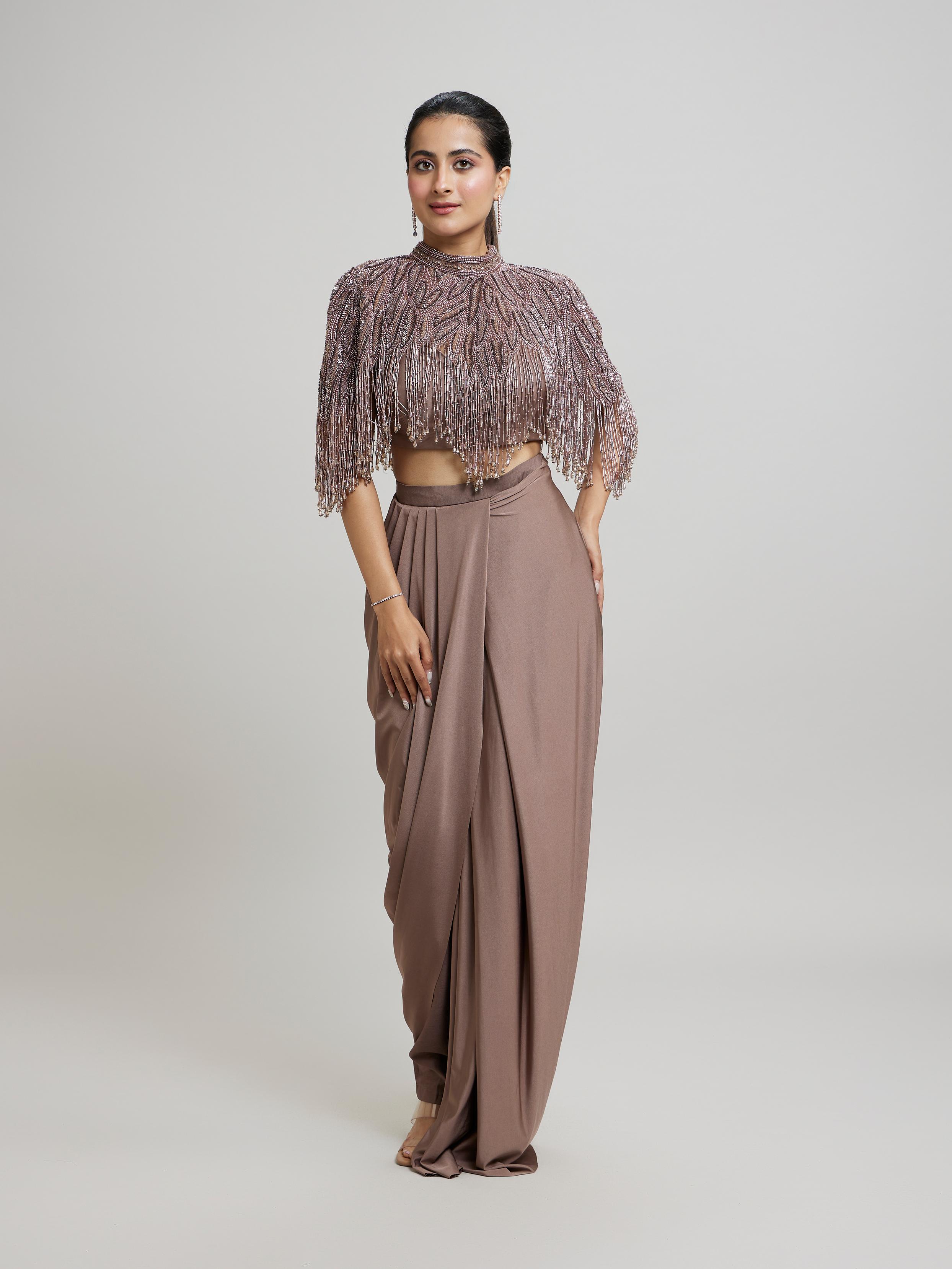 Twamev Women Purple Majesty Indo Western