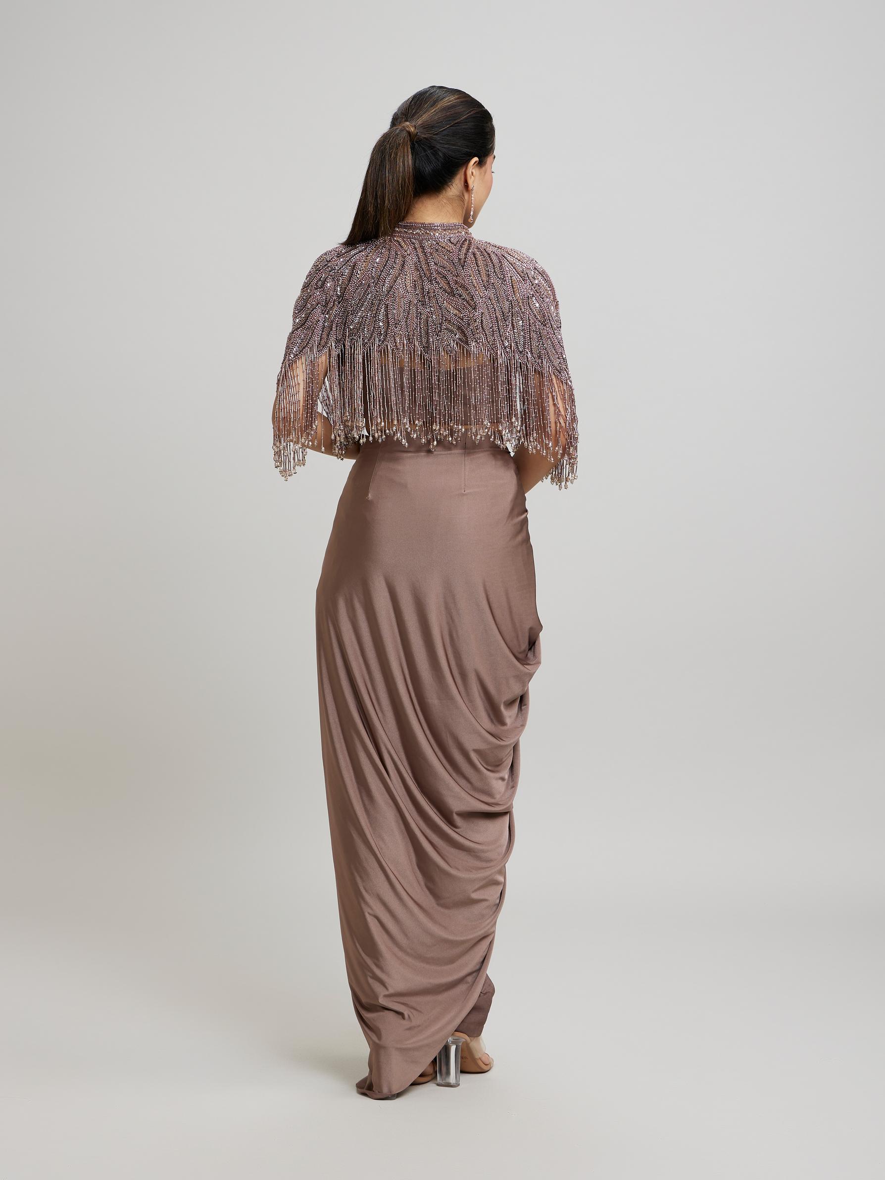 Twamev Women Purple Majesty Indo Western