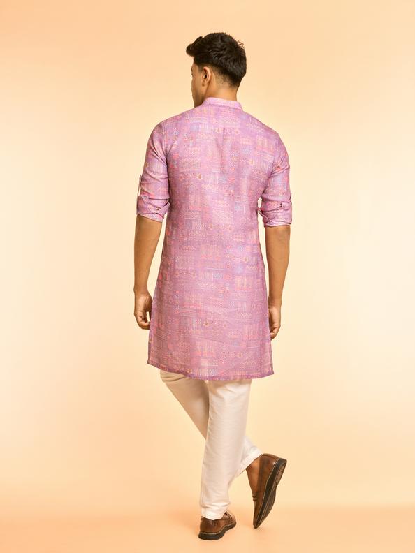 Diwas Men Sublime Lilac Kurta