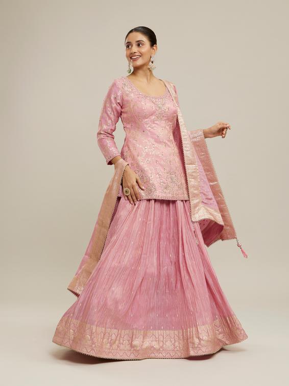 Twamev Women Twirl in Purple Delight Lehenga