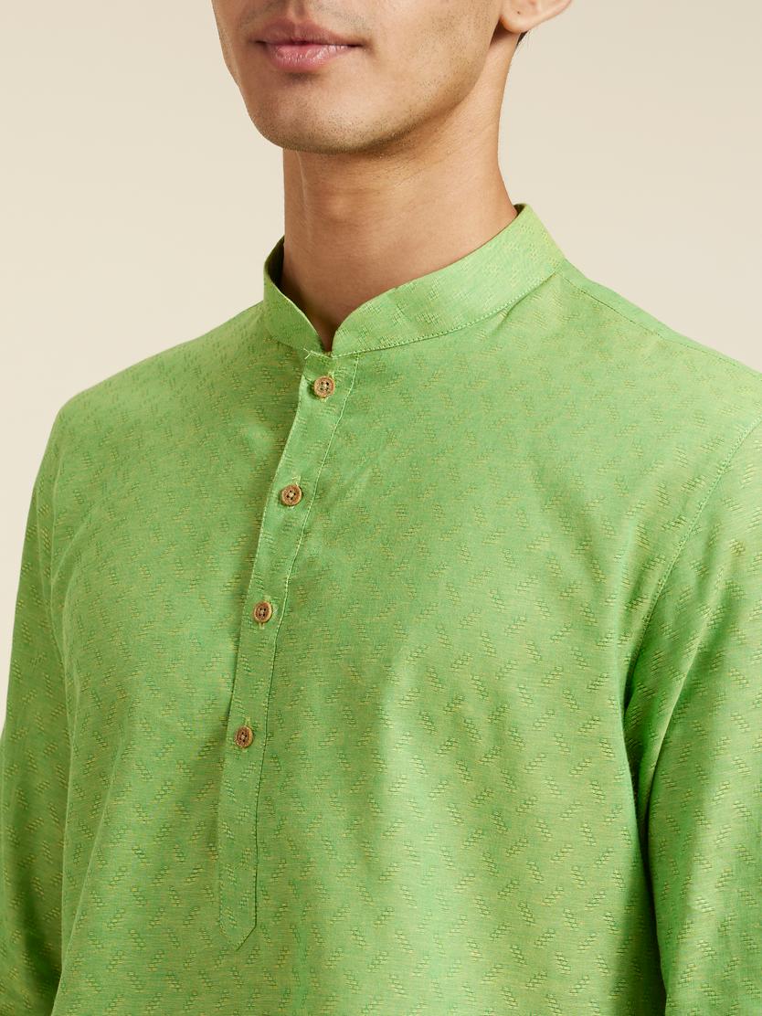 Diwas Men Emerald Radiance Kurta