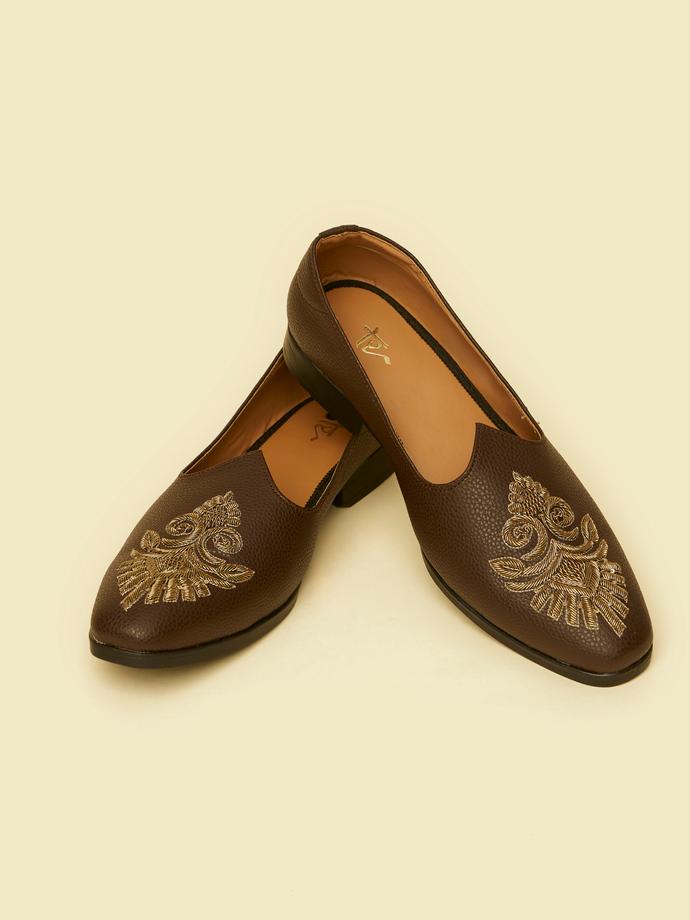 Twamev Men Regal Brown Jooti