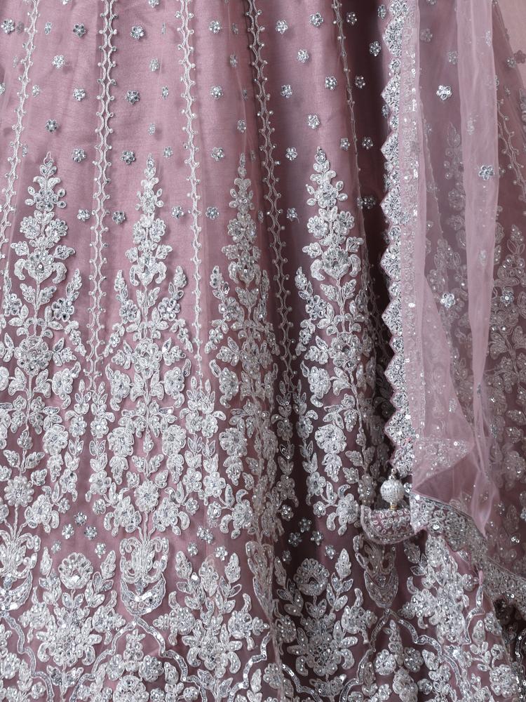 Twamev Women Regal Purple Dream Lehenga