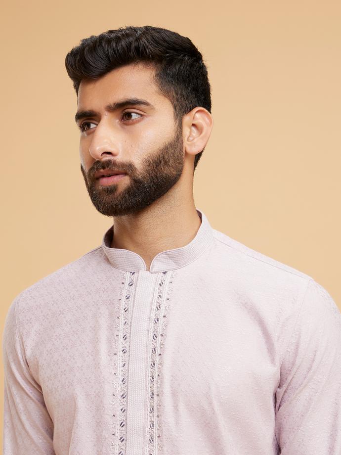 Twamev Men Purple Majesty Kurta Pajama