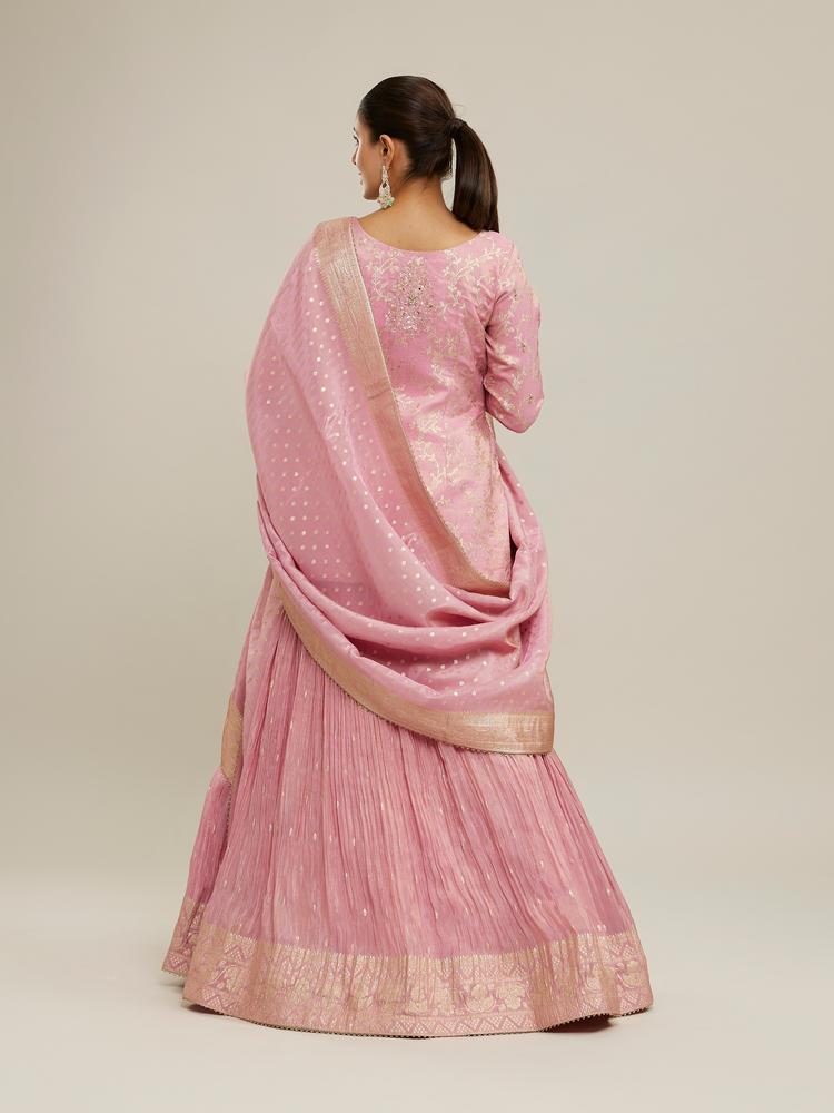 Twamev Women Twirl in Purple Delight Lehenga